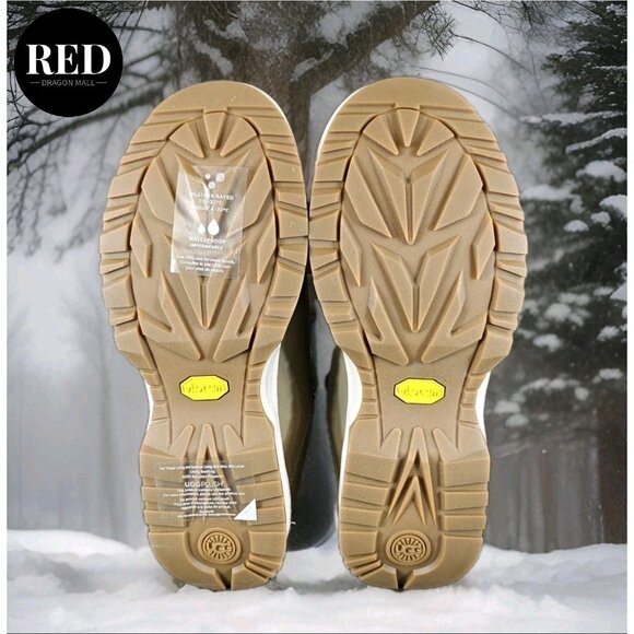 UGG SAND BRECKEN LACE EXTREME WATERPROOF WINTER BOOTS - WOMEN'S SIZE 8 - Picture 7 of 14